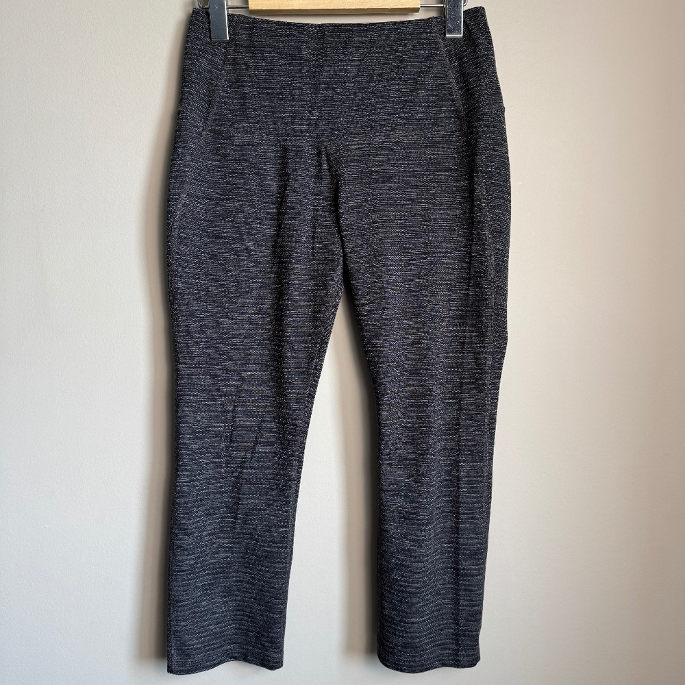 All In Motion Women's Pull On Athletic Capri Yoga Leggings Charcoal Size Small